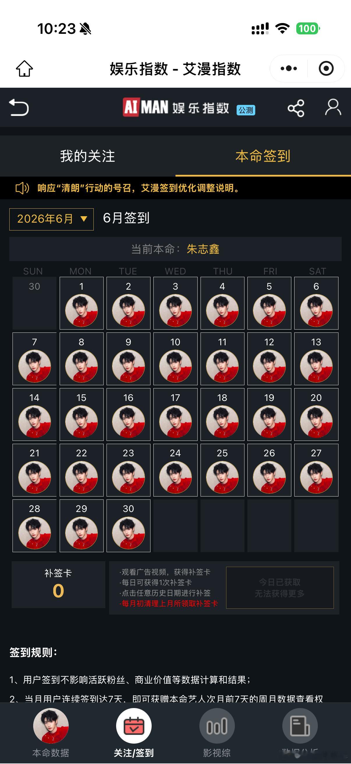 嘿嘿终于补签完了 六月也✅prada品牌大使朱志鑫