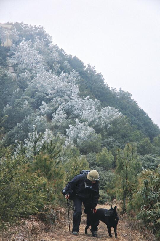 粒粒的净山日记｜三八节上春山看雾凇🌲🧊