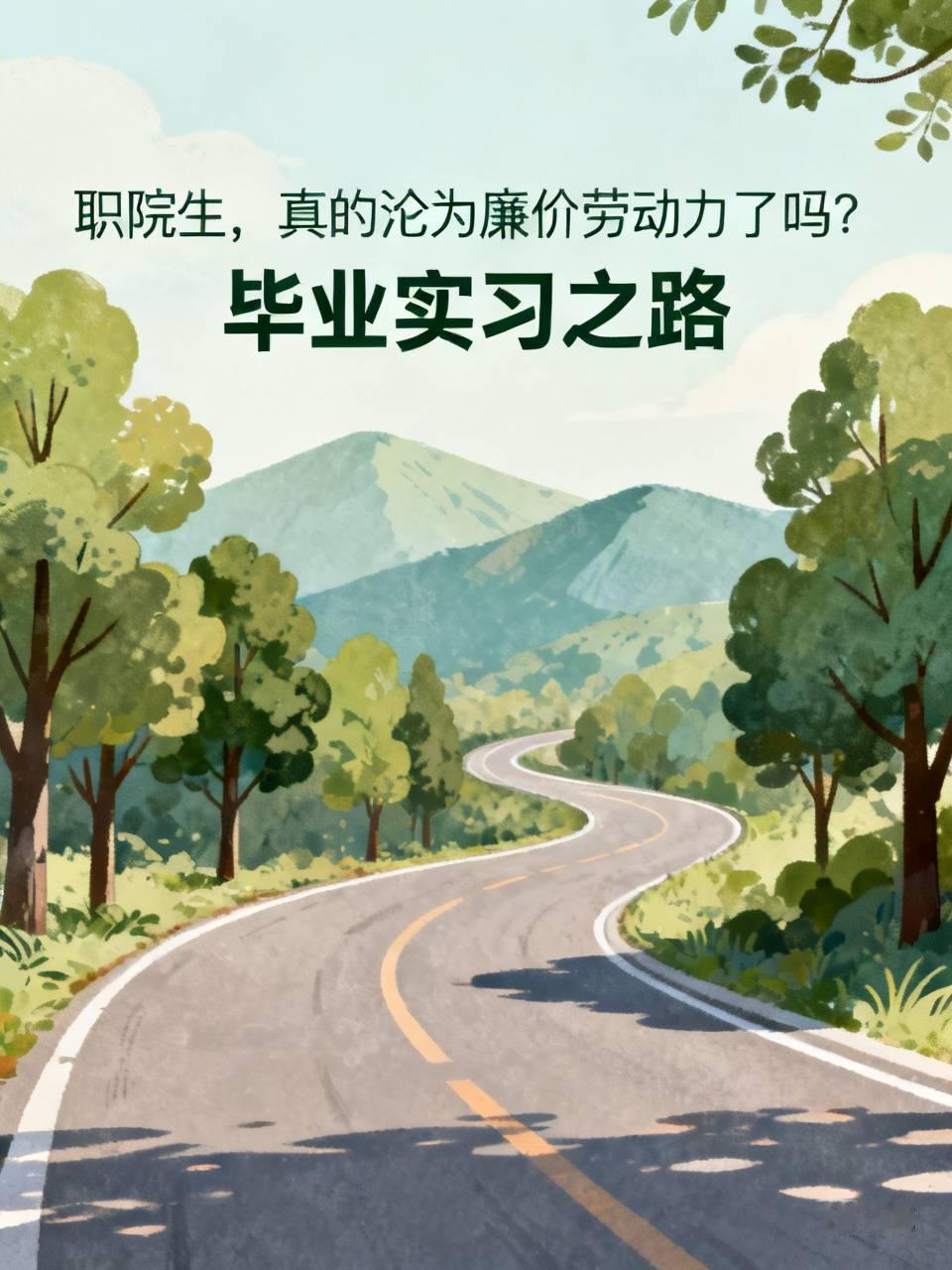 职院生，真的就沦为廉价劳动力了吗？

我家侄孙，在一所职业学院读大三，正赶上毕业