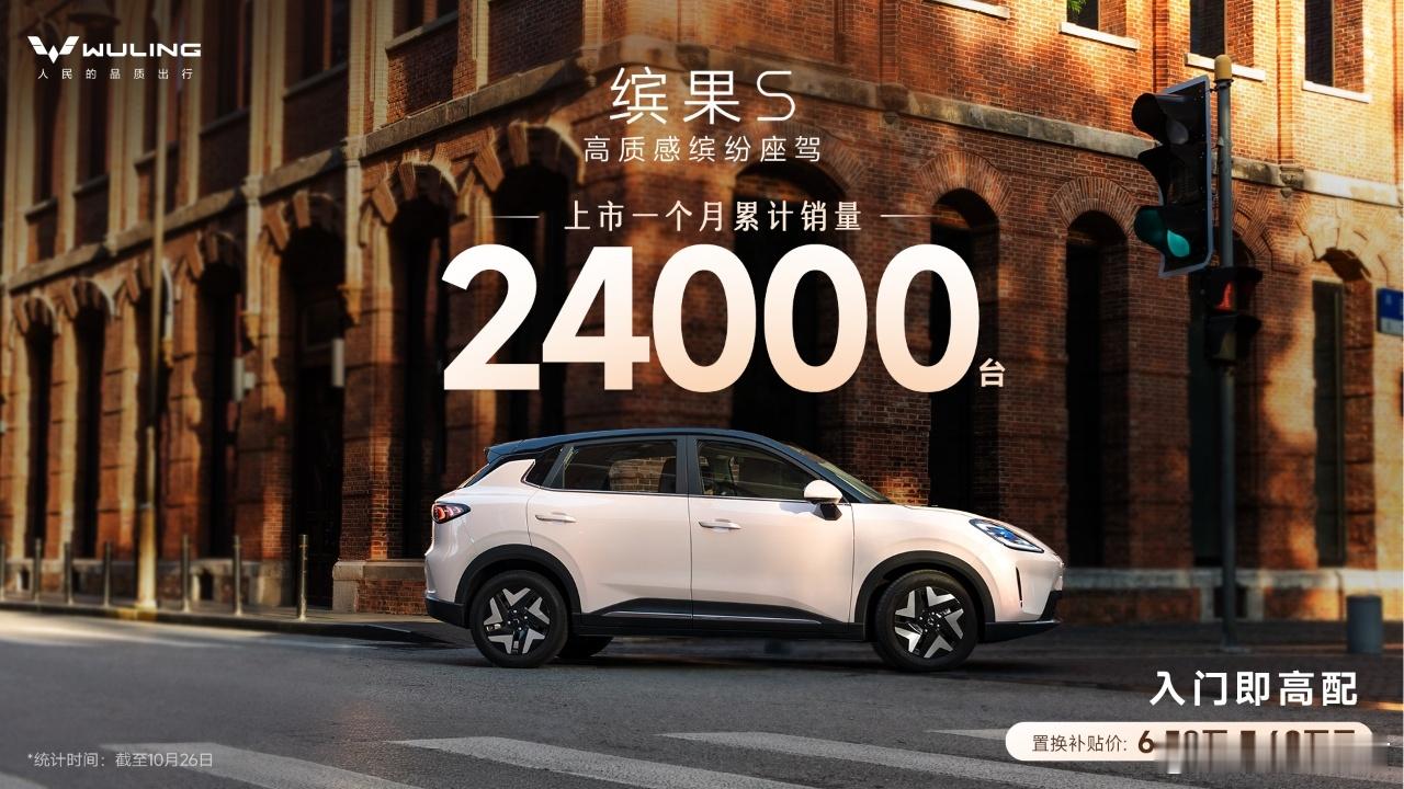 缤果S上市首月劲销24000辆，实力领跑市场！缤果S ​​​