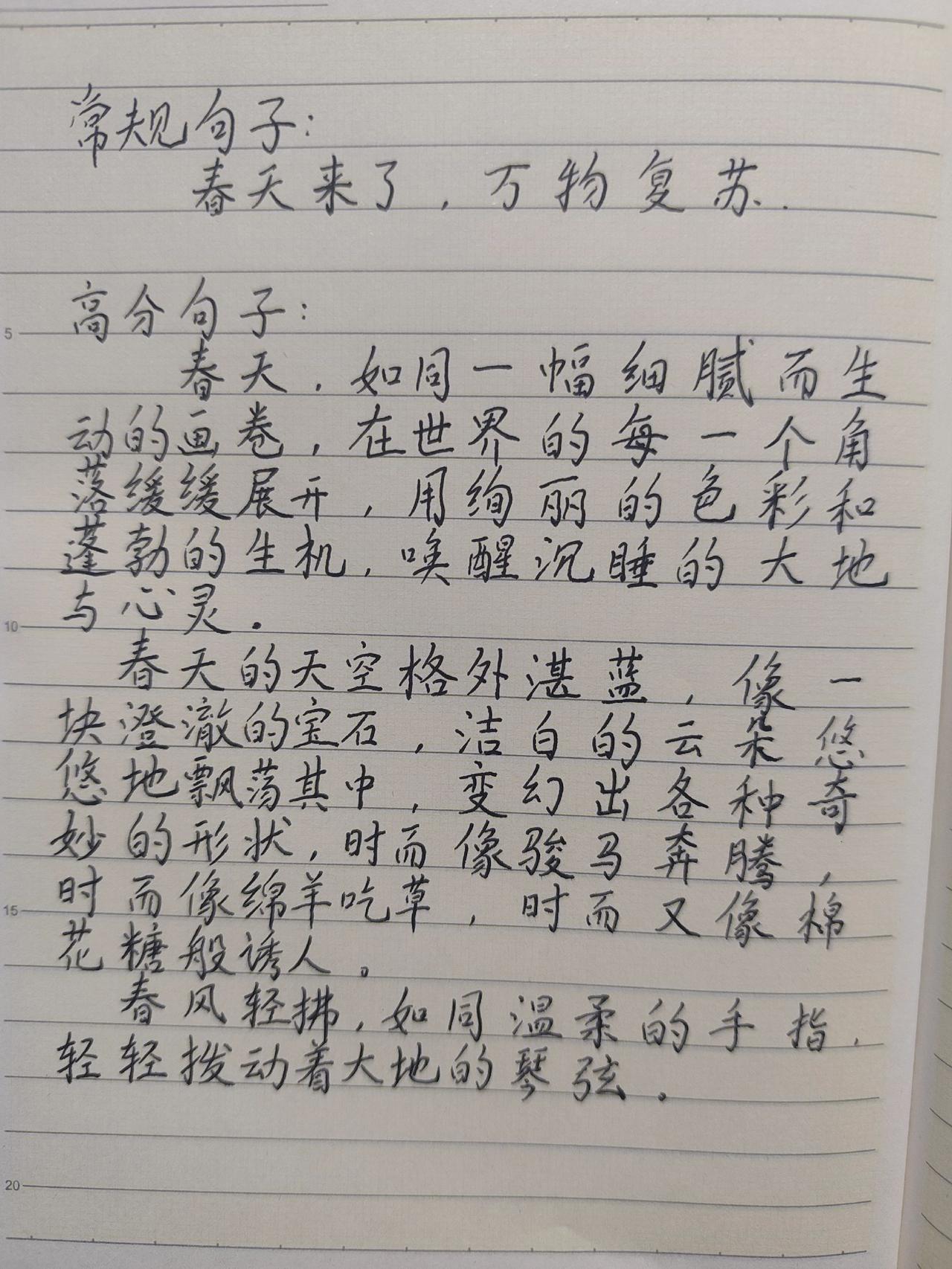 作文技巧积累。作文技巧积累。练字