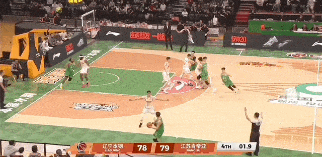 辽宁男篮vs江苏男篮 威尔斯接球空中接力绝杀！！！ 