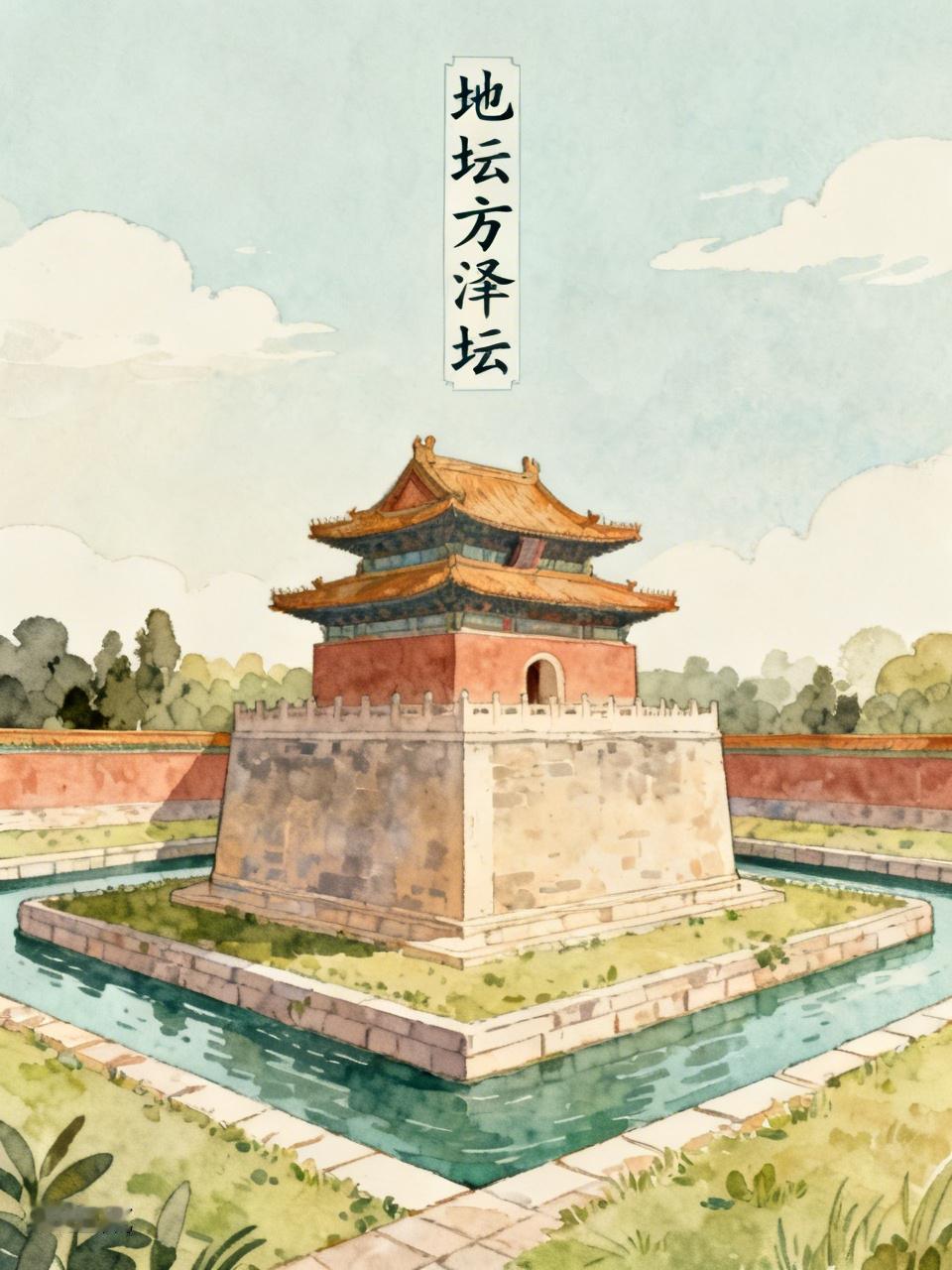 地坛方泽坛，也就是地坛，建筑风格独特。它始建于明嘉靖九年，是明清帝王祭祀“皇地祇