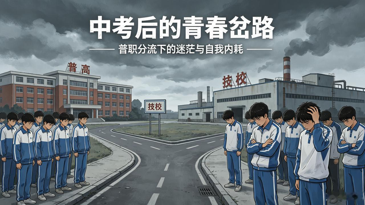 困在技校的少年：被标签困住，也被微光救赎
 
每年中考后的普职分流，不仅是成绩的