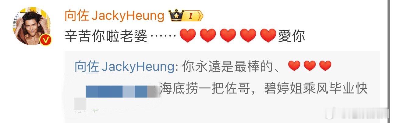 #向佐对郭碧婷说你永远是最棒的#好喜欢向佐和郭碧婷啊，两个人真的太幸福了，这样的