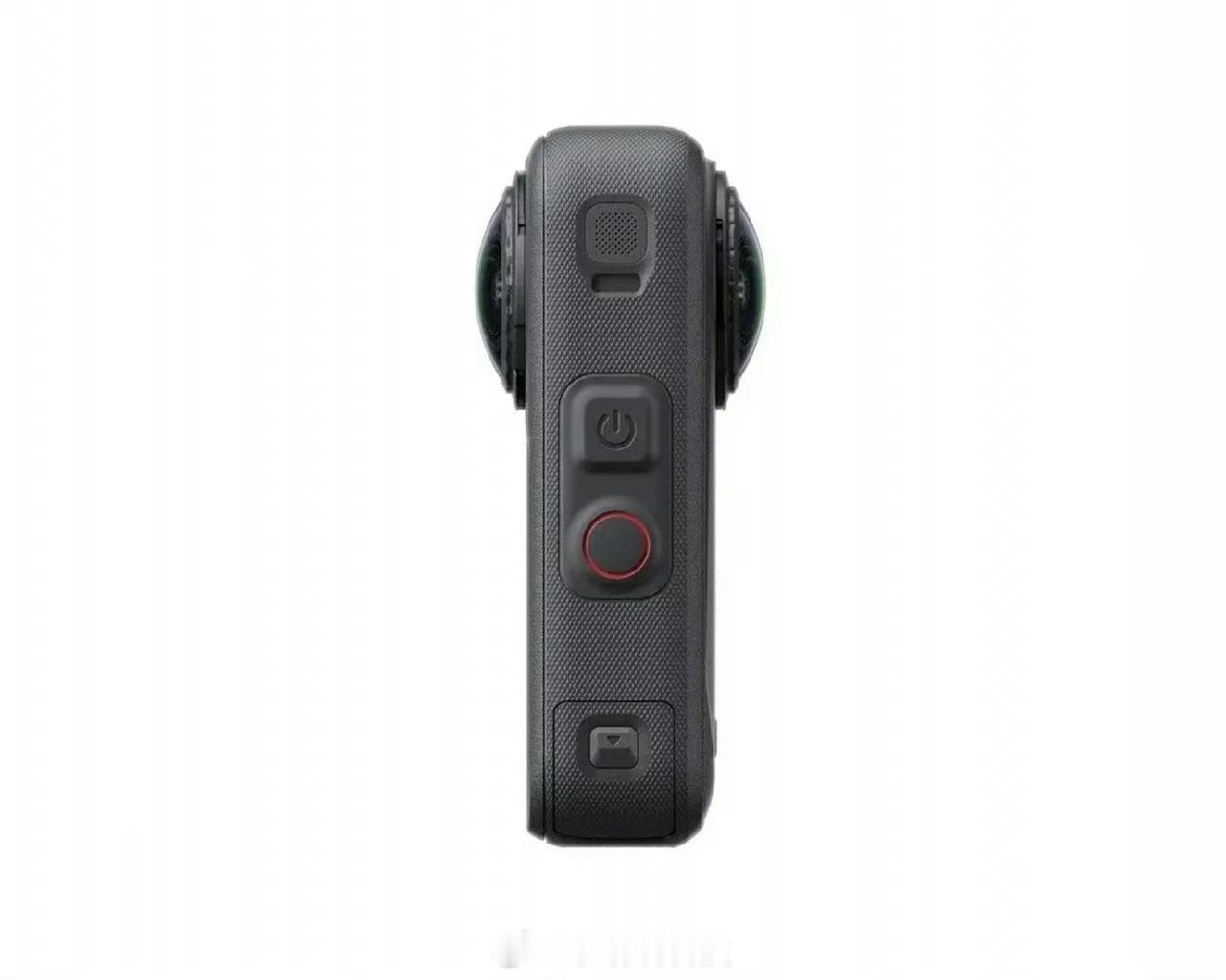 影石即将发布的Insta360 X6全景相机，采用了全新的机身设计，机身尺寸比X