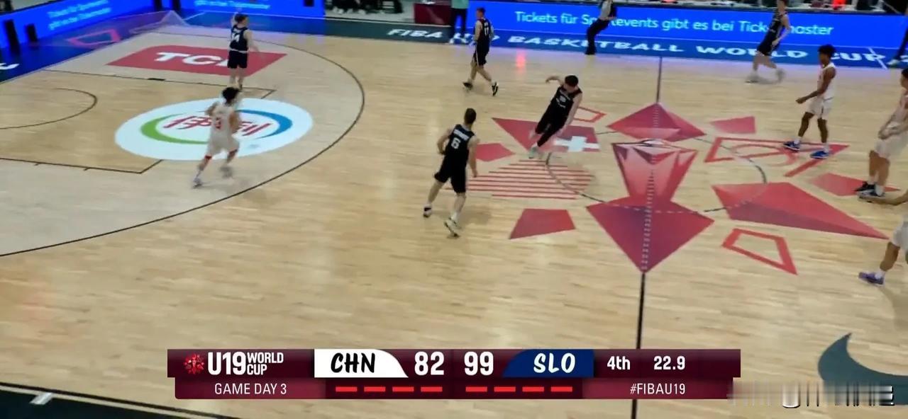 三连败，小组垫底！！！在U19男篮世界杯小组赛中，先是输给了加拿大，接着又败给了