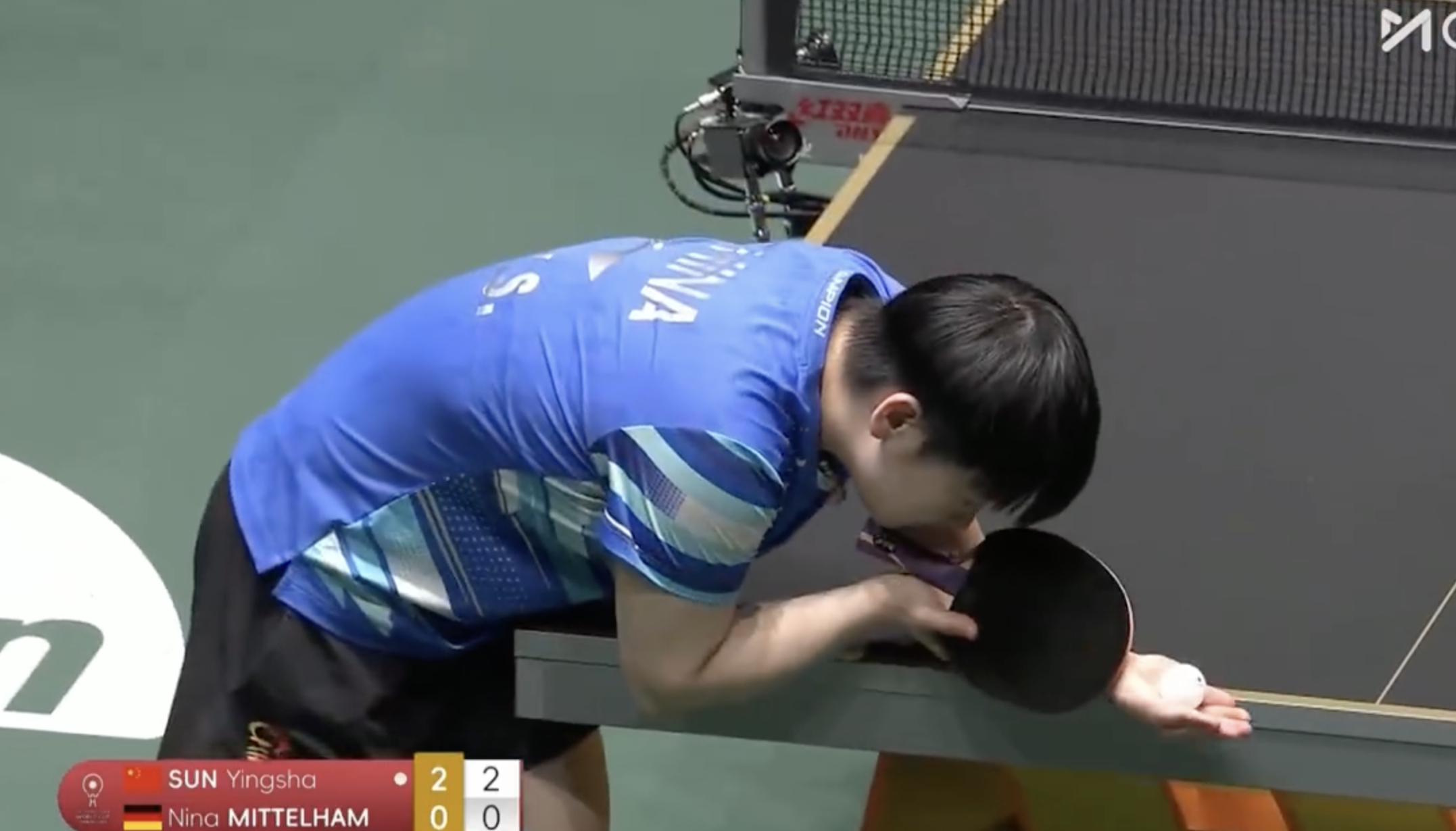 国乒8比4德国王楚钦男单男双连场 ：“整体来说我们团队还是团结一心，不论面对怎样