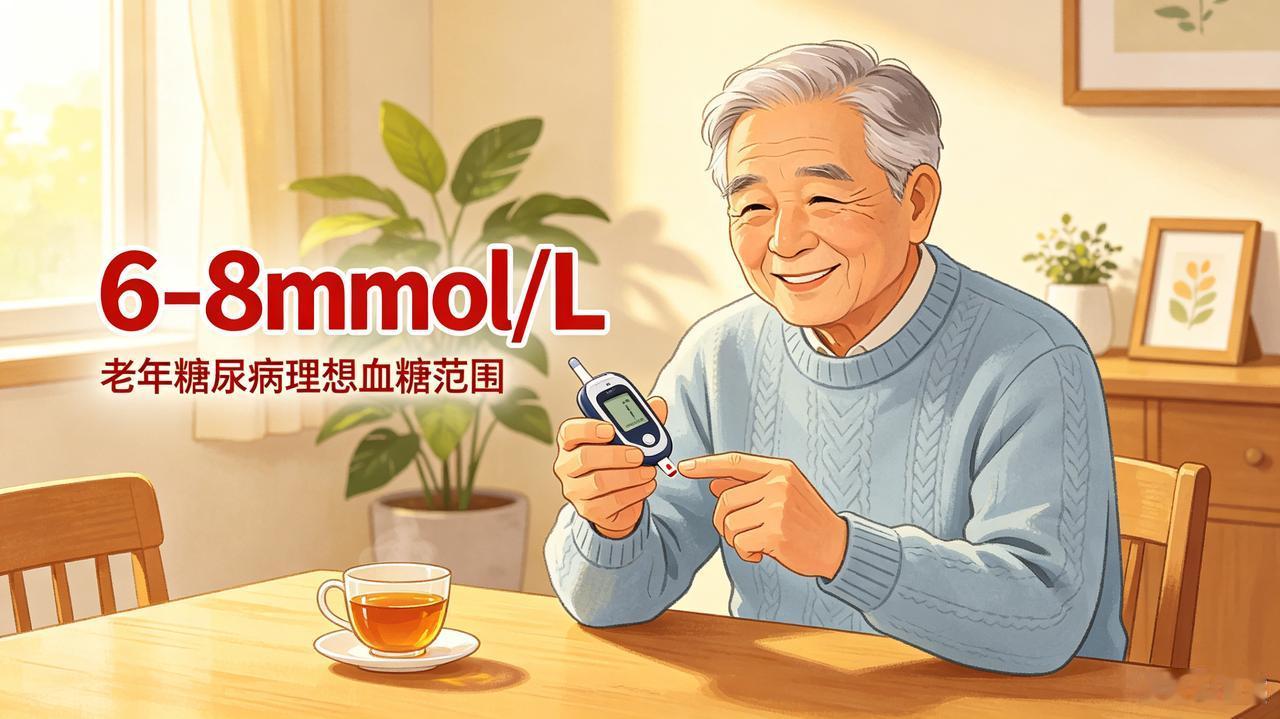 70岁糖友记住这个血糖标准就行
 
人上了年纪得了糖尿病，别跟年轻人硬比标准。咱