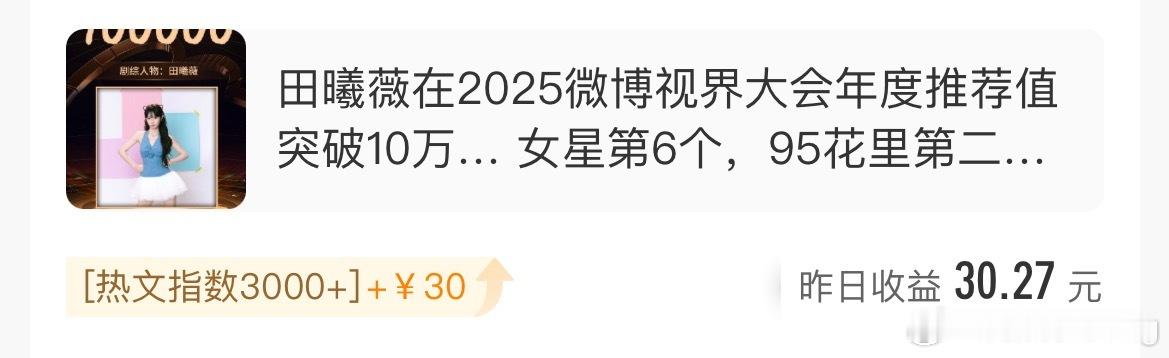 嘿嘿…吃上俺们田曦薇的饭了[yeah] ​​​