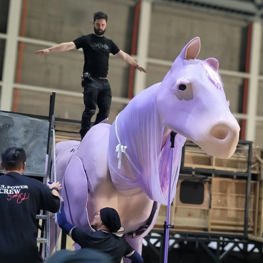 蔡依林演唱会大型道具梦翼飞马幕后制作过程