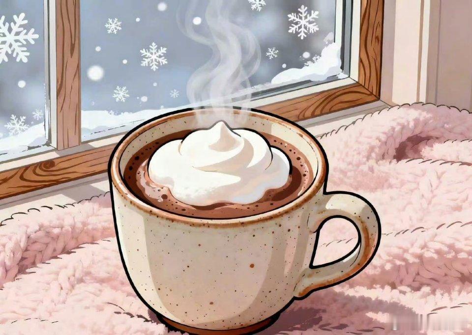 当窗外飘起细碎的雪花时，宅家的幸福感就慢慢蔓延出来～裹着毛茸茸的毯子窝在沙发里，