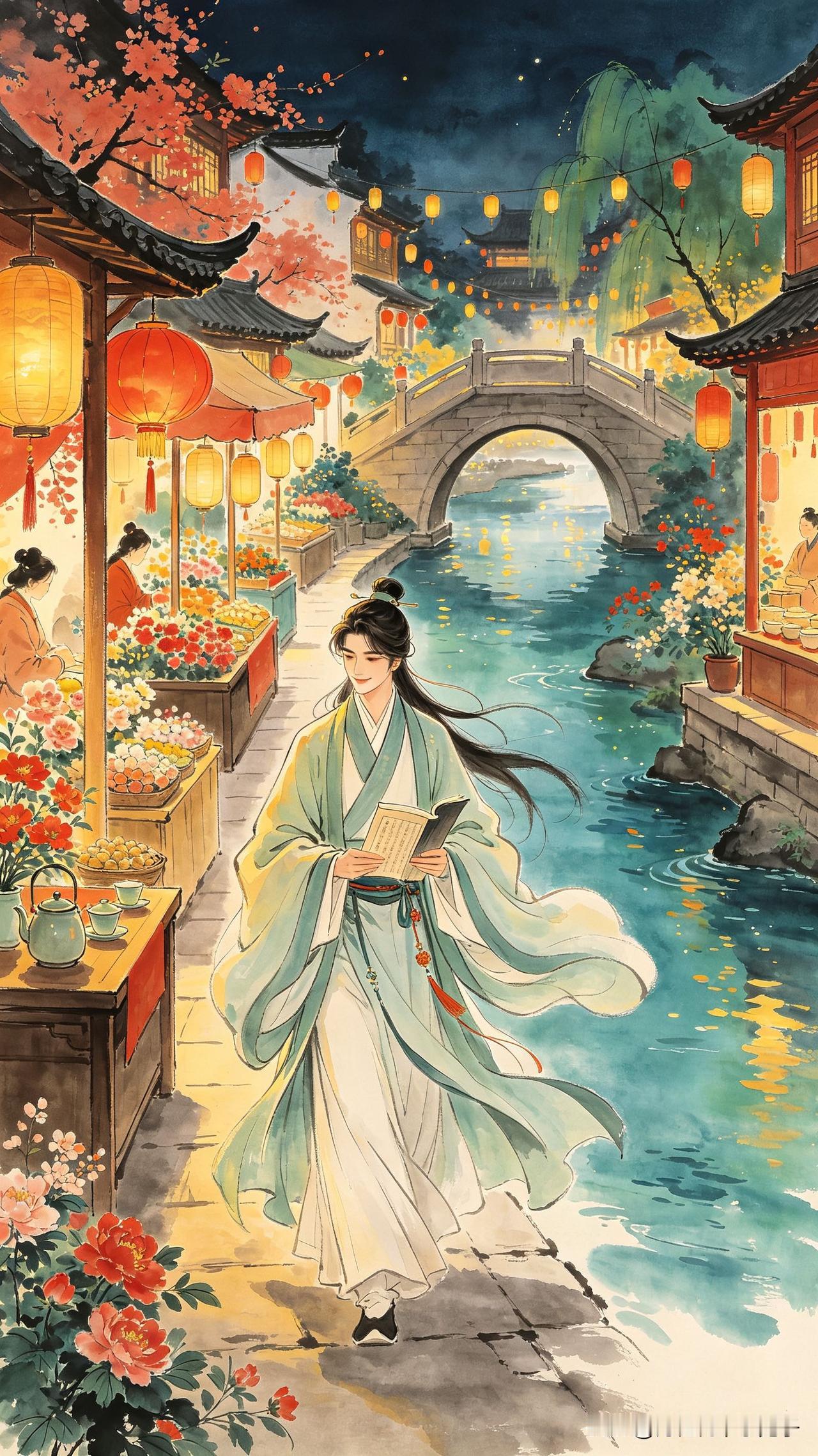 时光知味煮烟霞，
烟火人间慢熬茶。
诗句拈来皆本色，
      
…………请师