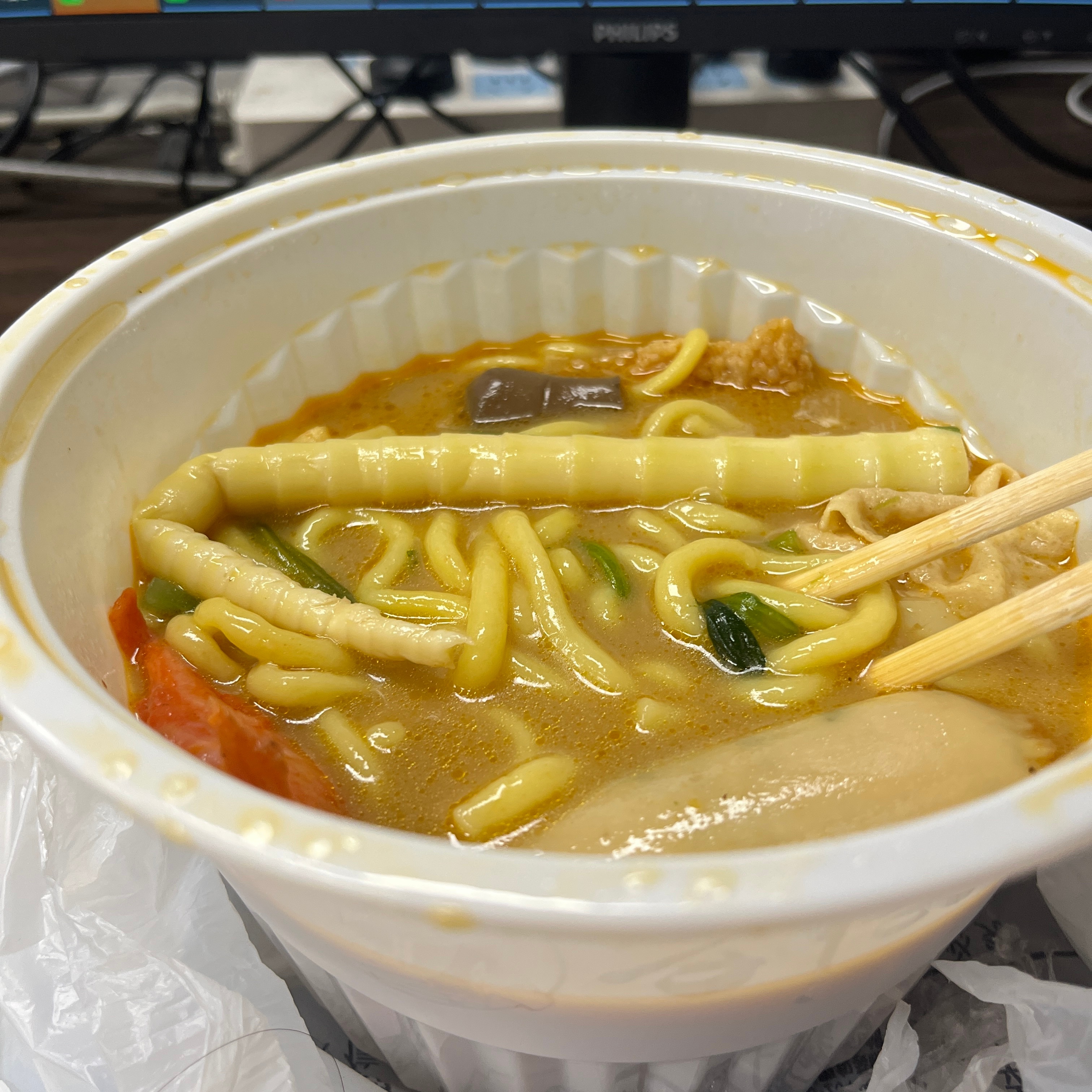 刘文祥的麻辣烫，汤真的很好吃 