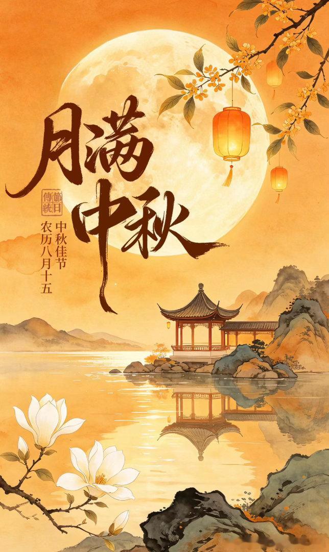 皓月当空，中秋良夜。市场潮起潮落，平常心最难得。愿所有坚守都有回响，所有等待皆有