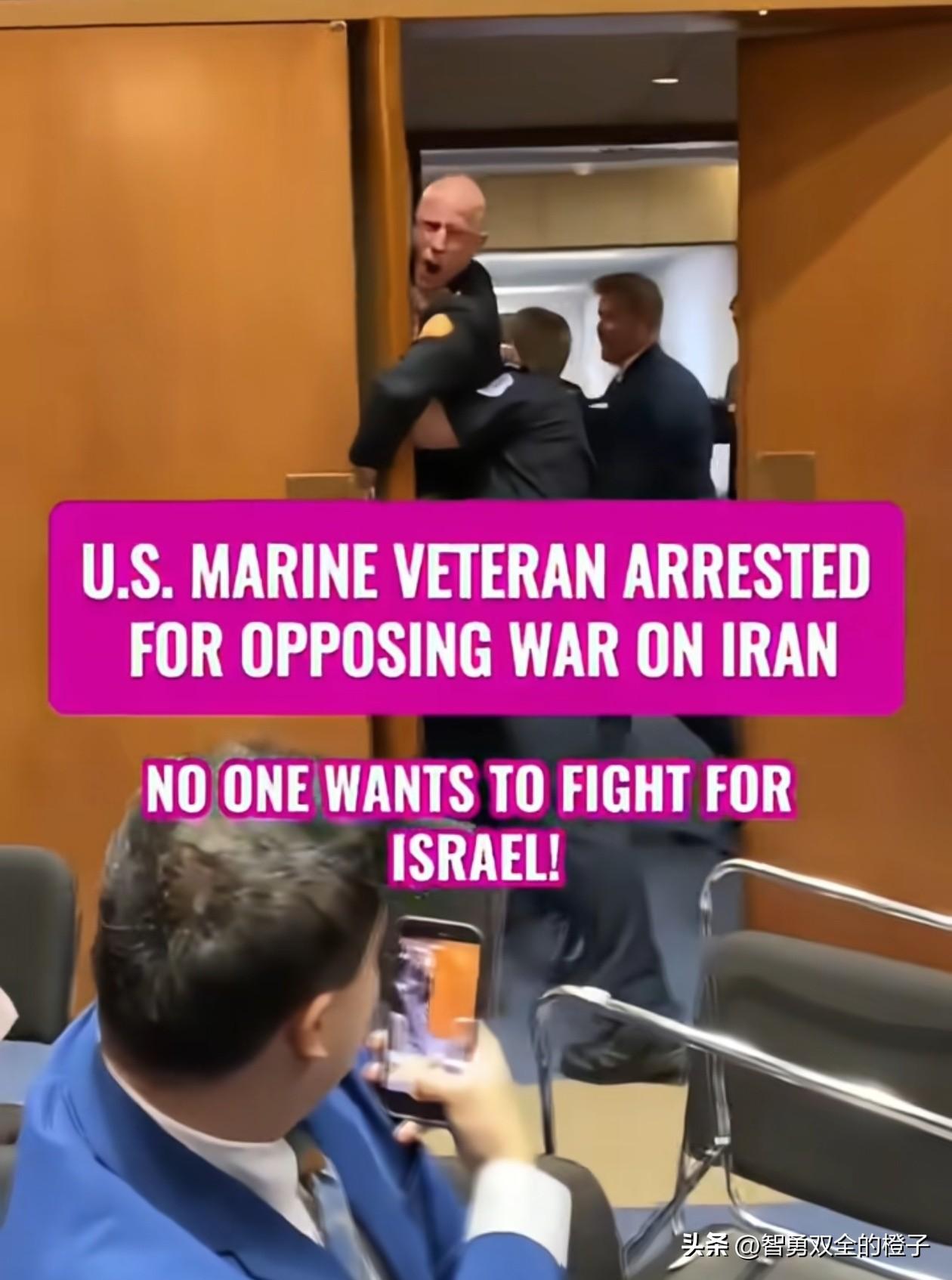 年轻的士兵渴望建立功勋，老兵见过战争的残酷，所以他们更希望世界和平！

前美国前