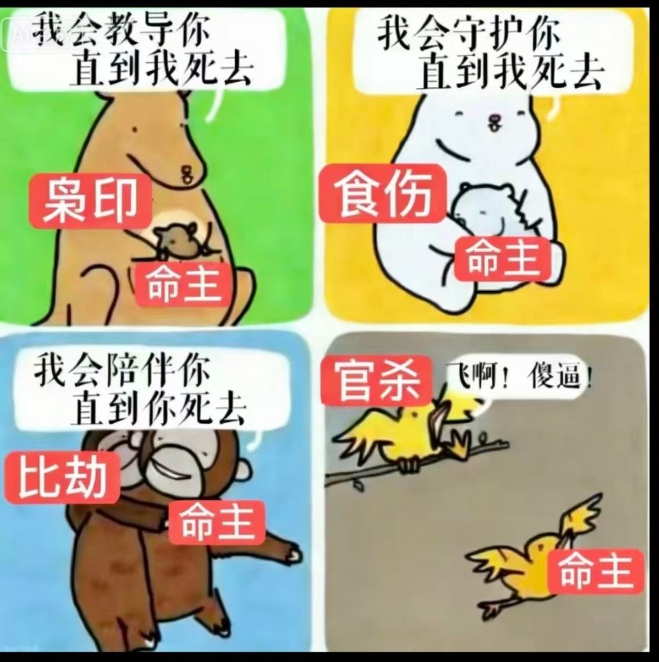 官杀，打压式培养 