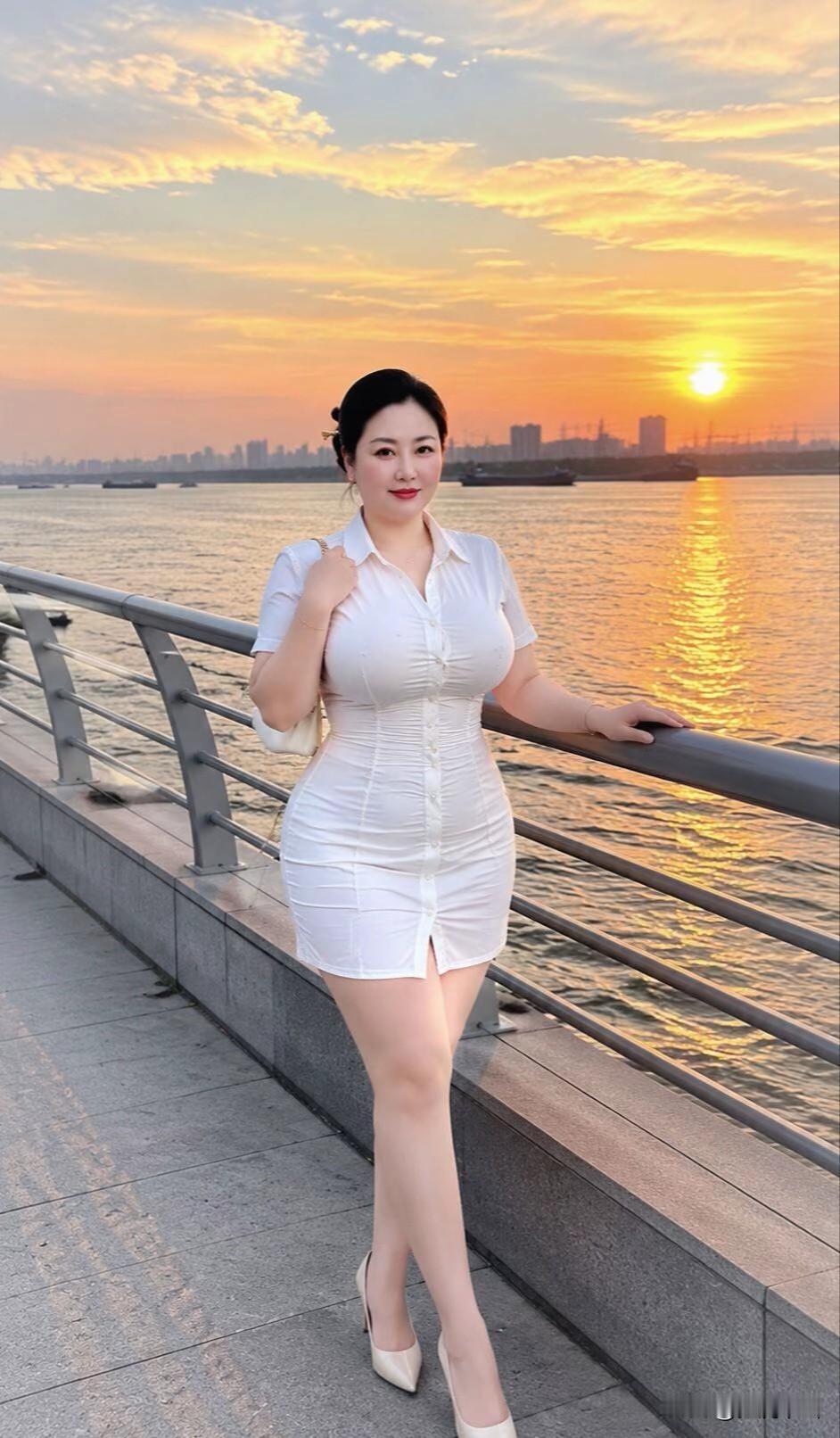 微胖女生  成熟女人味  性感丰满迷人气质女人