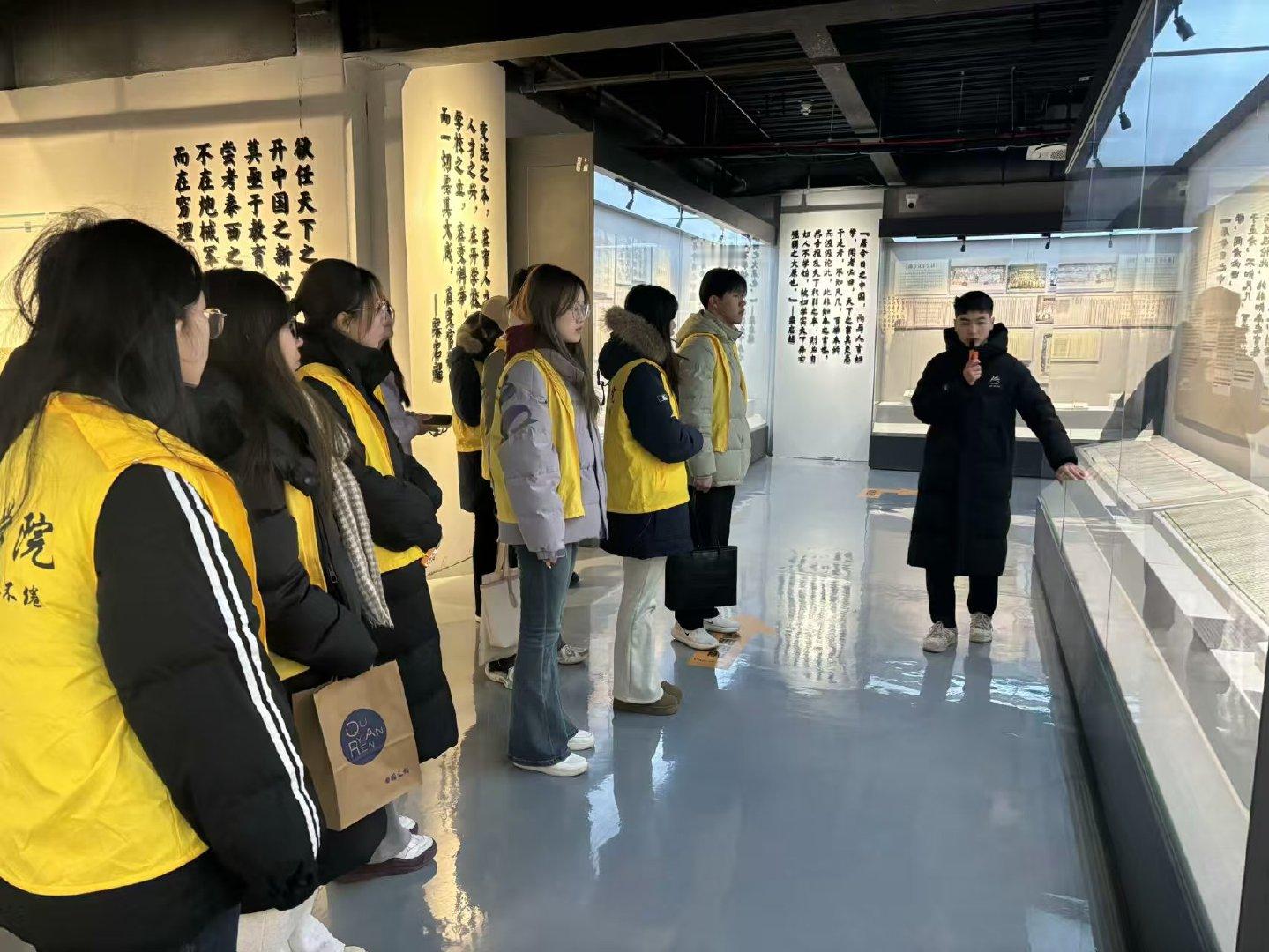 三下乡  大学生社会实践  山东大学生进行寒假社会实践  【走进希晓古今博物馆，