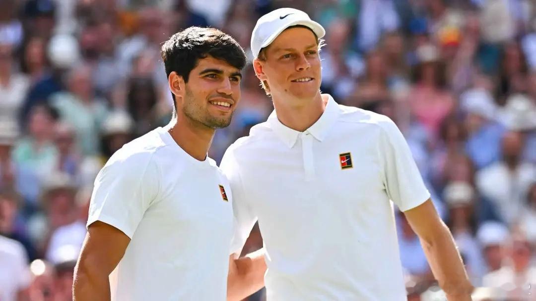 西班牙🇪🇸球员阿尔卡拉斯和意大利🇮🇹球员辛纳在今年还没有交手🎾 