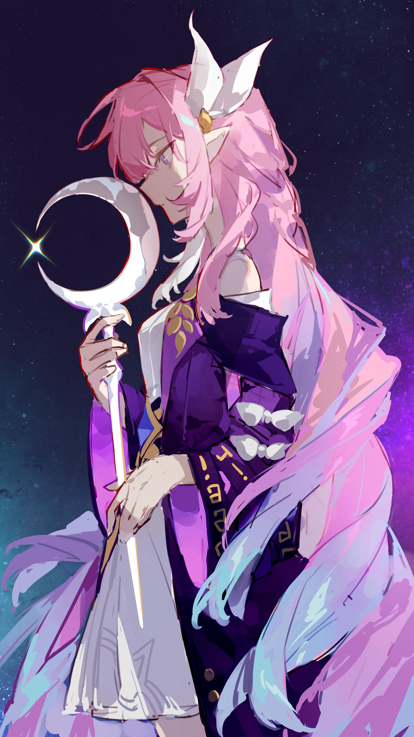 明天见。好喜欢pv这段音乐🥺画的时候怎么满脑子都是待你长发及腰😭