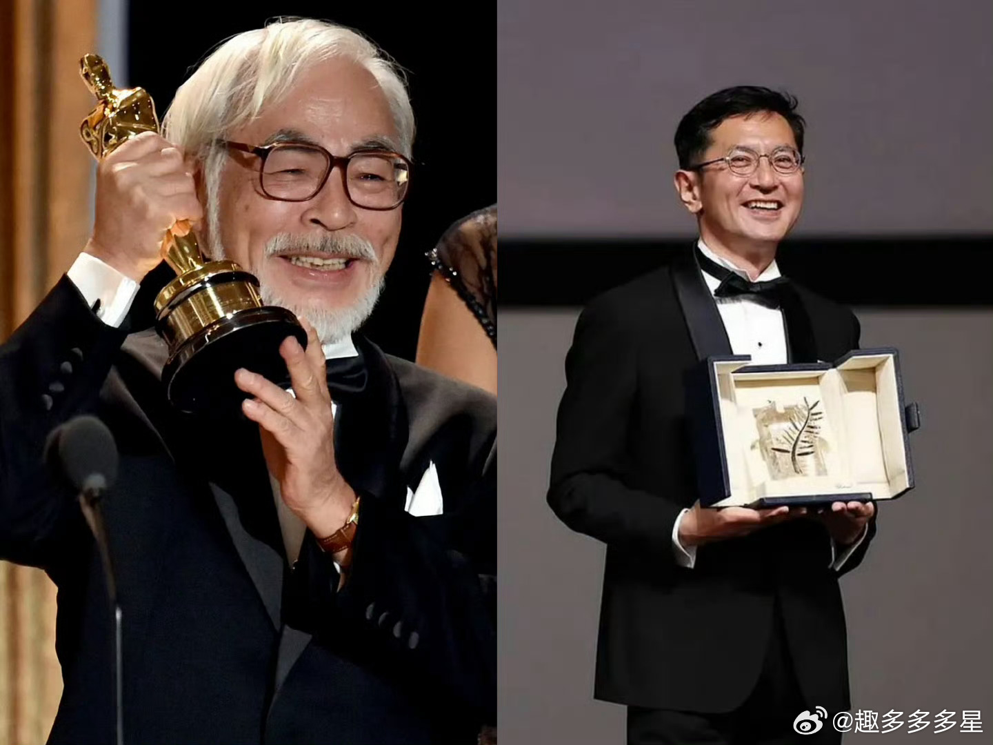 宫崎骏与儿子拧巴又可爱的爱宫崎骏与儿子的相处模式真的太有爱了，表面看似拧巴，实则