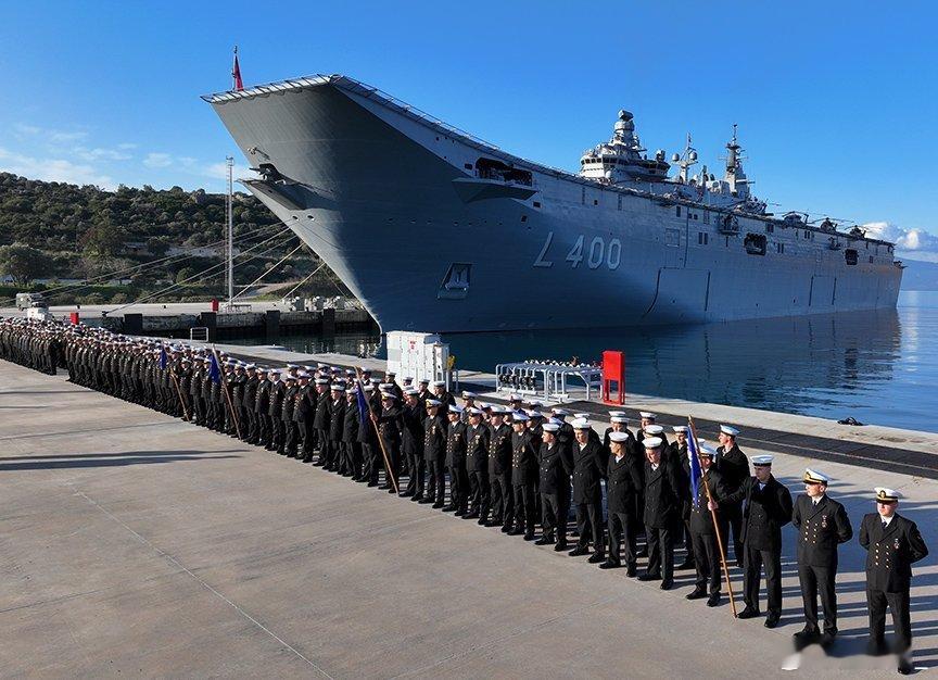 土耳其海军L-400 “Anadolu”号两栖攻击舰去西班牙参演，并带上TB-3
