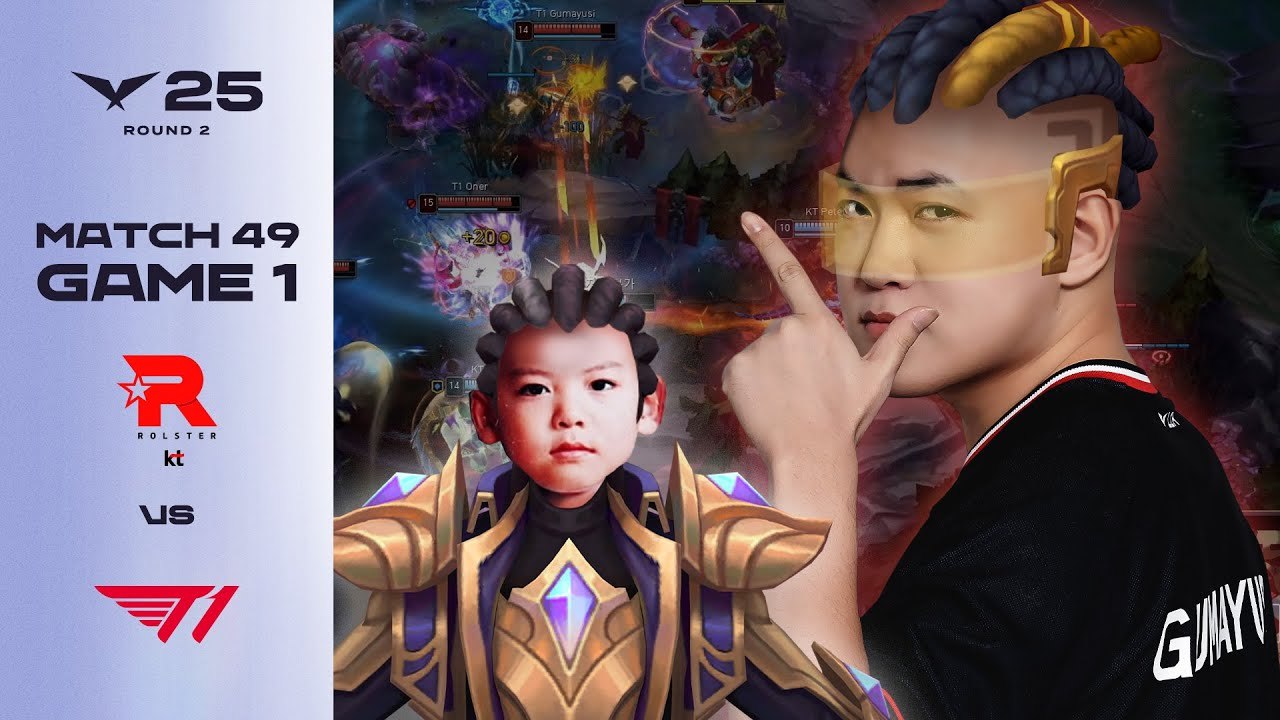 LCK油管视频封面KT vs T1T1[超话] ​​​