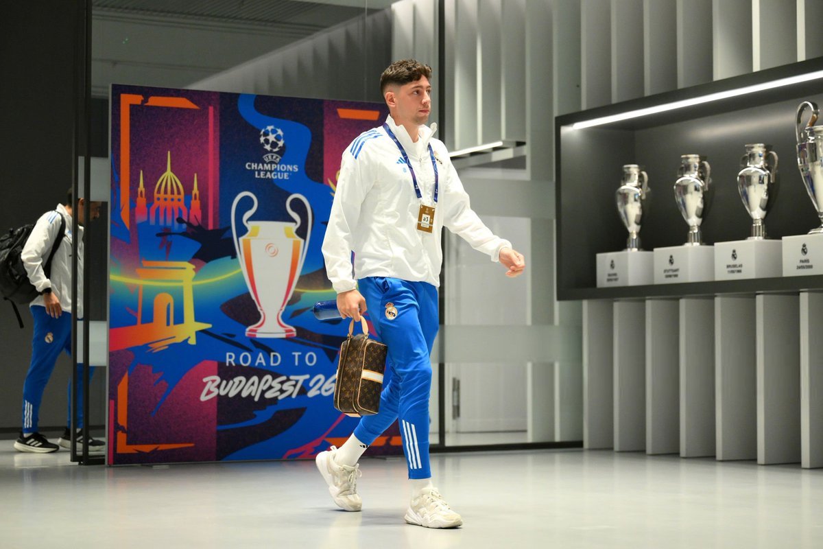 皇马vs拜仁Federico Valverde 