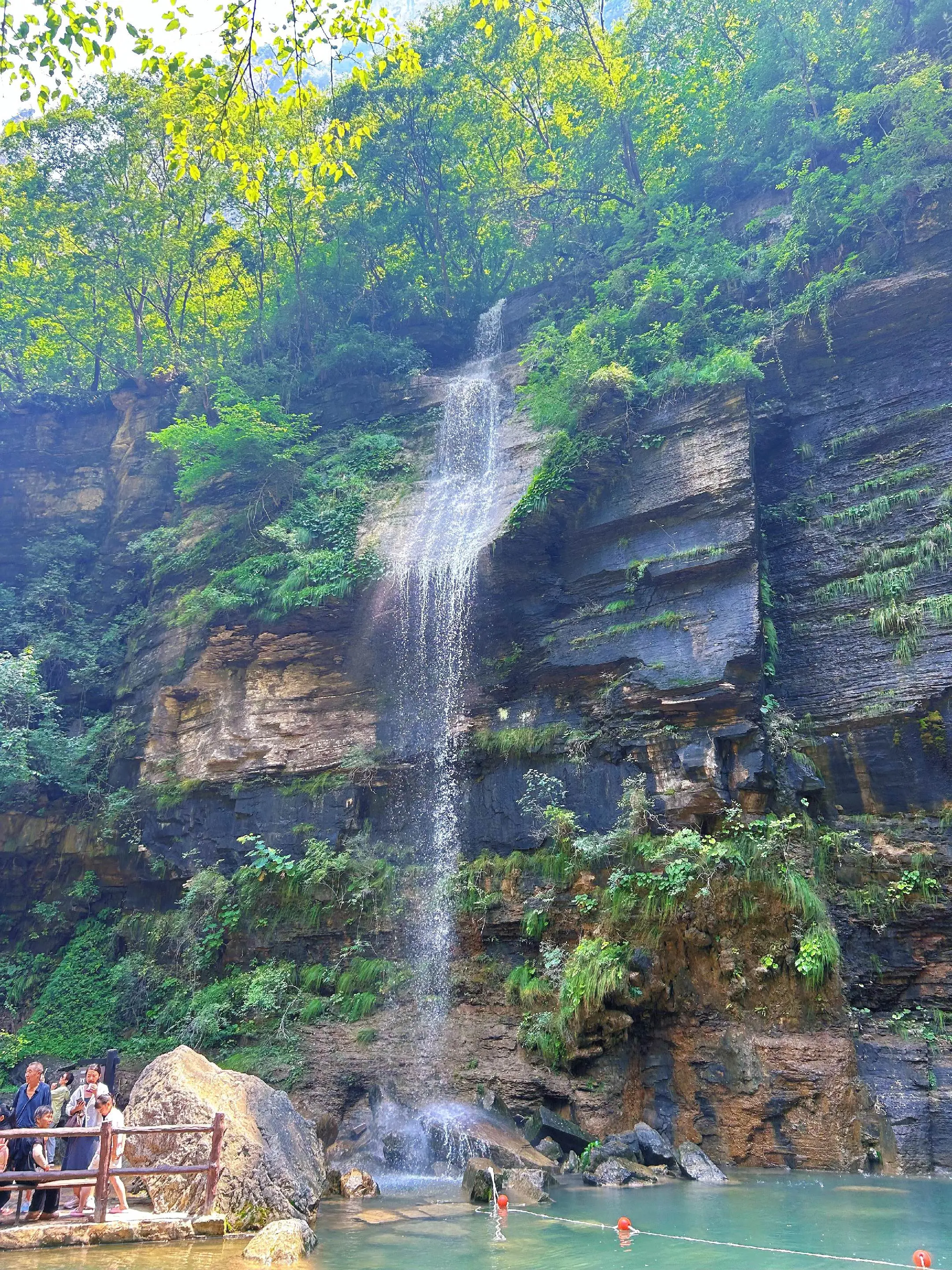 身为焦作人也算去过去过王维诗里的云台山了。