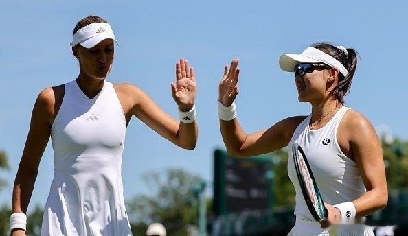 大分再次+1年终希望upup郭涵煜组合晋级温网八强🔥温网2026🎾 郭涵煜/