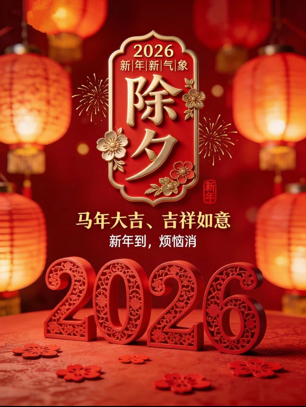 今天是除夕，年尾回顾岁月，总会有沧桑；人间烟火，总会有浮华，今天，小编我给大家拜