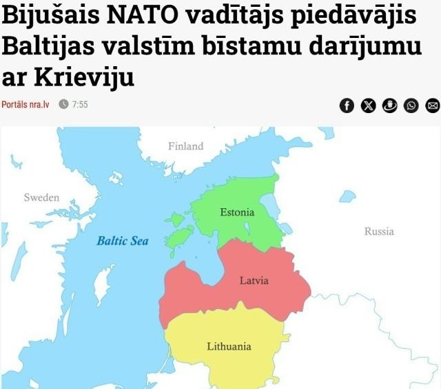 前北约秘书长斯托尔滕贝格曾在2021年同意研究北约与俄罗斯之间的缓冲区(NRA)