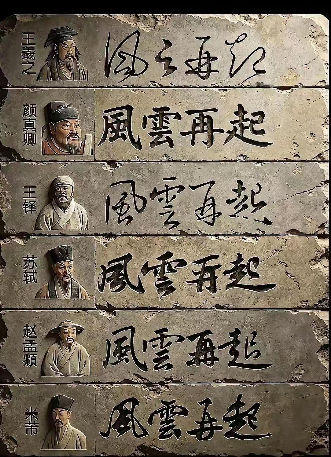 王羲之为何被尊为书圣？且看这几位名人对他的评价——

萧衍: 王羲之书，字势雄逸