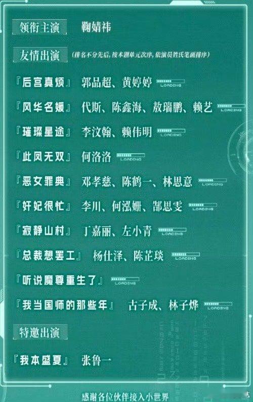 鞠婧祎唯一领衔主演鞠婧祎万花世界唯一领衔主演 鞠婧祎万花世界唯一领衔主演，第一次