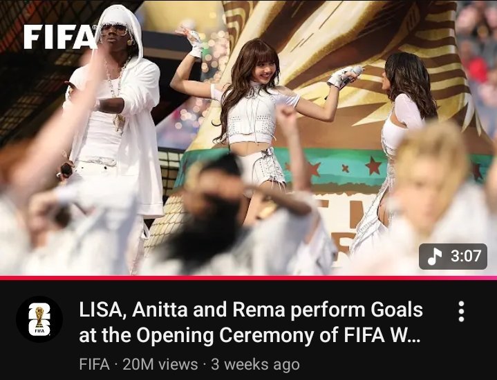 Lisa、Anitta和Rema在2026年国际足联世界杯开幕式上表演的《Goa