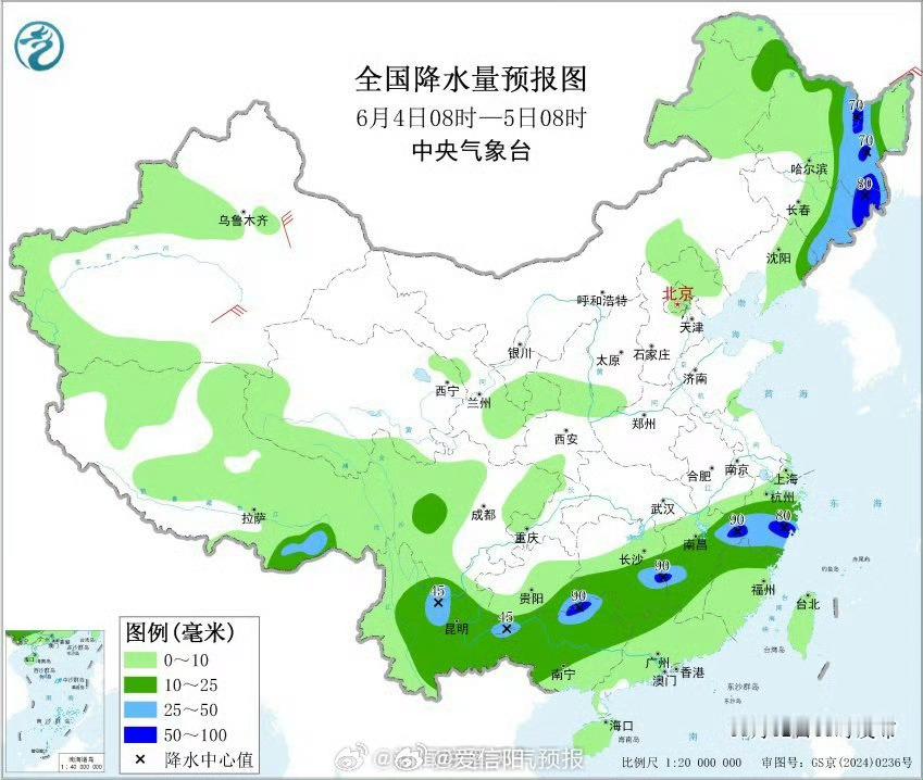 【东北华北警惕强对流】过去两天，受东北冷涡影响，东北、华北部分地区出现了明显的大