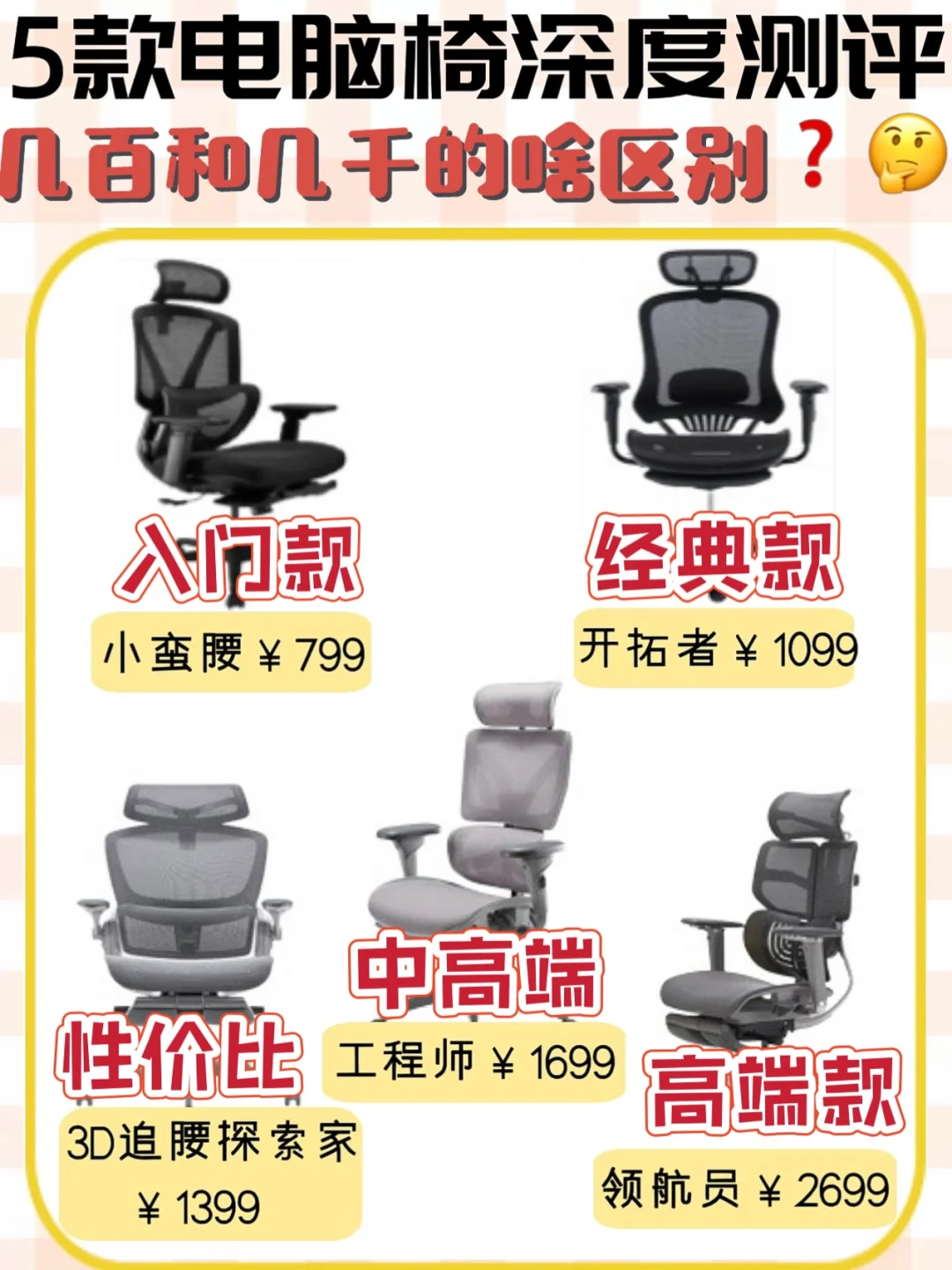 人体工学椅|🔥打工人提升幸福感双十一必选