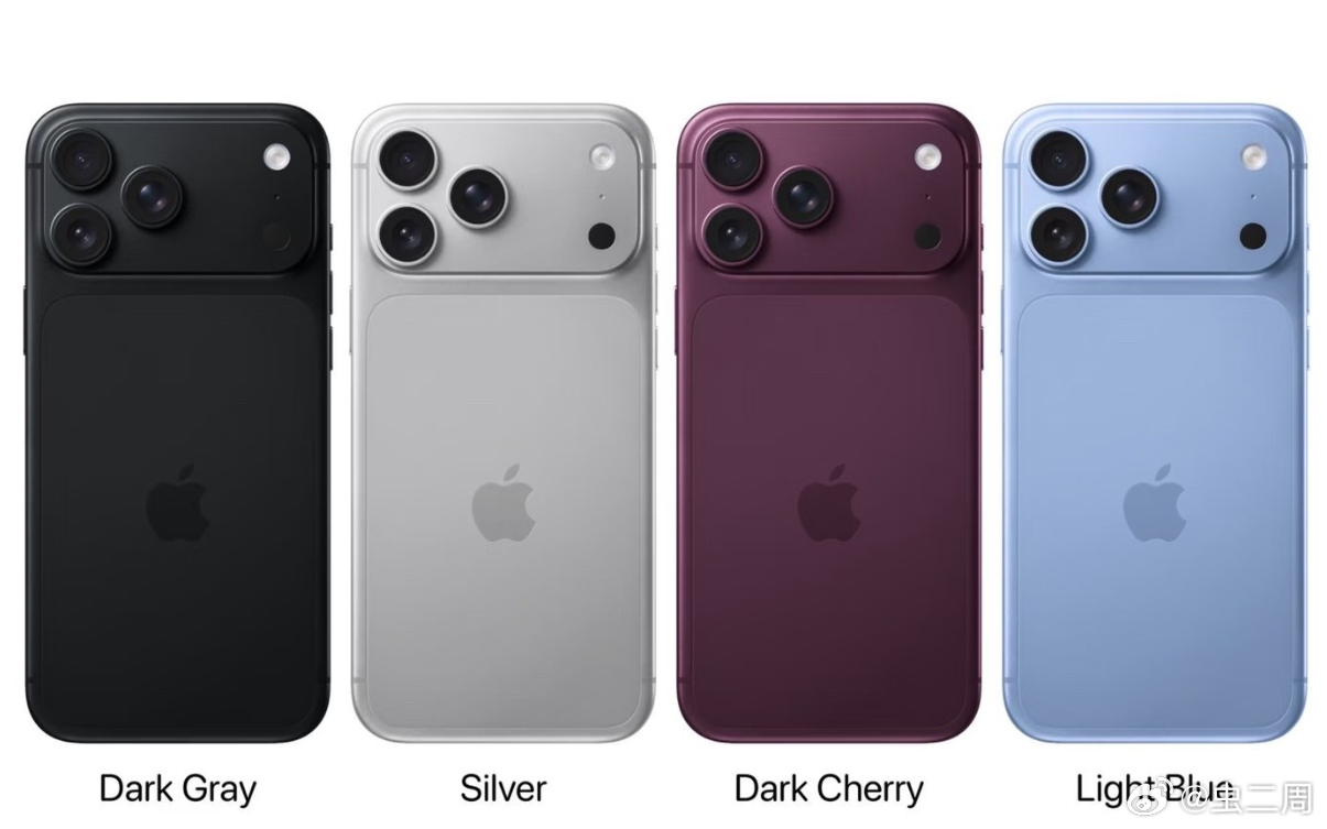 iPhone18ProMax配色那看来基本可以确实了，基本上就是黑色、银色、浅蓝
