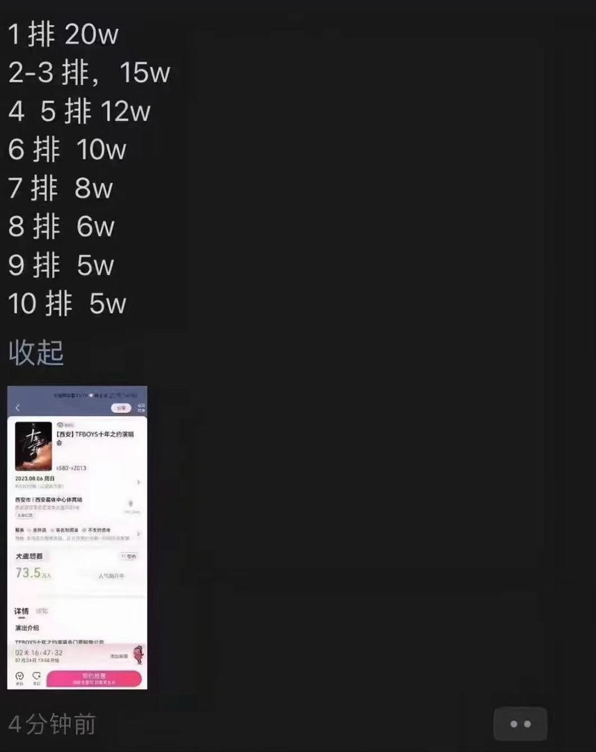 TFBOYS亲签 350万虽然知道他们现在很难合体了 但还是希望粉丝理智消费吧[