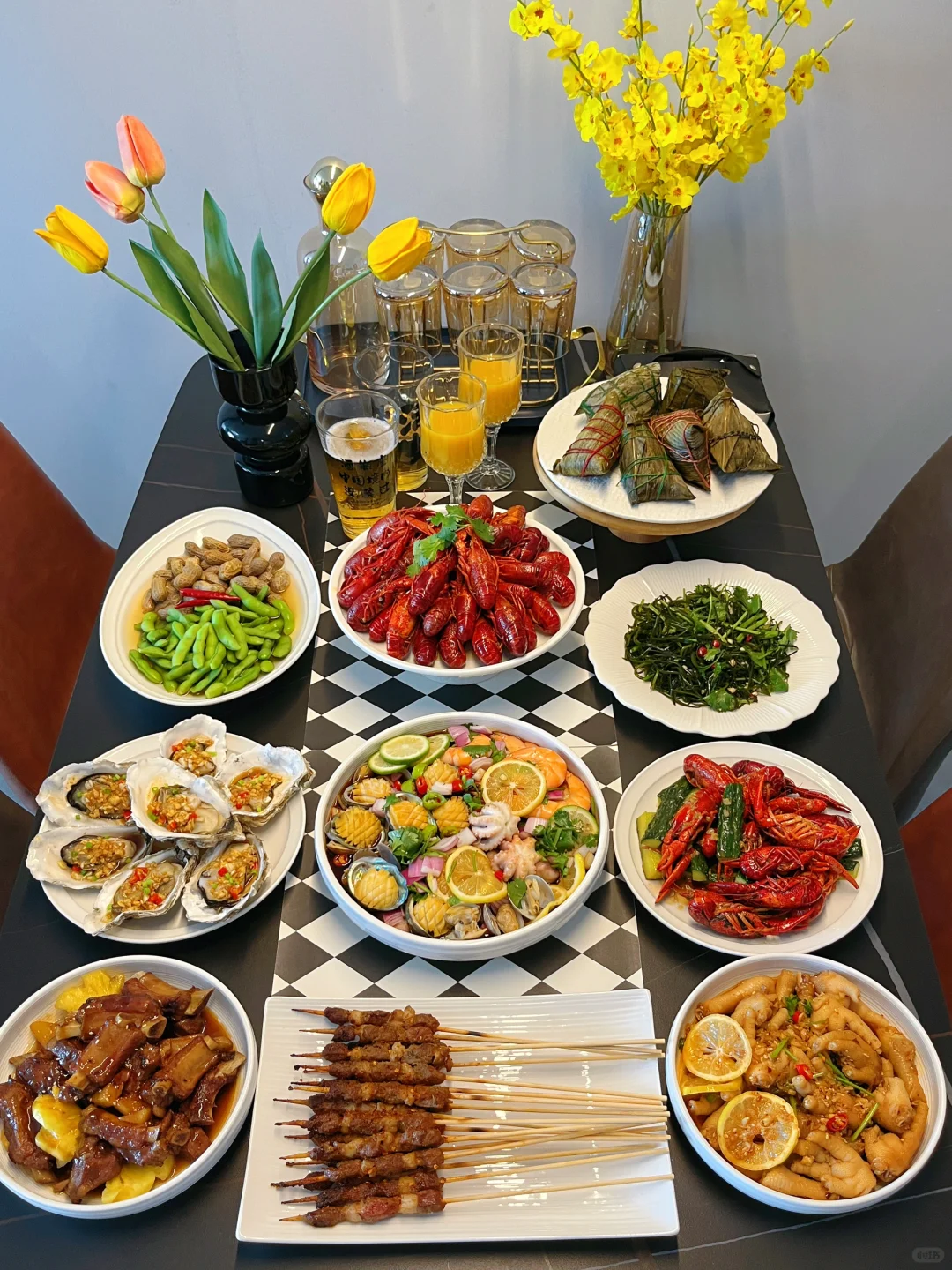 一桌小海鲜，开启🔛快乐夏天