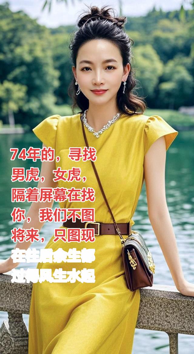 AI湖畔黄衣佳人