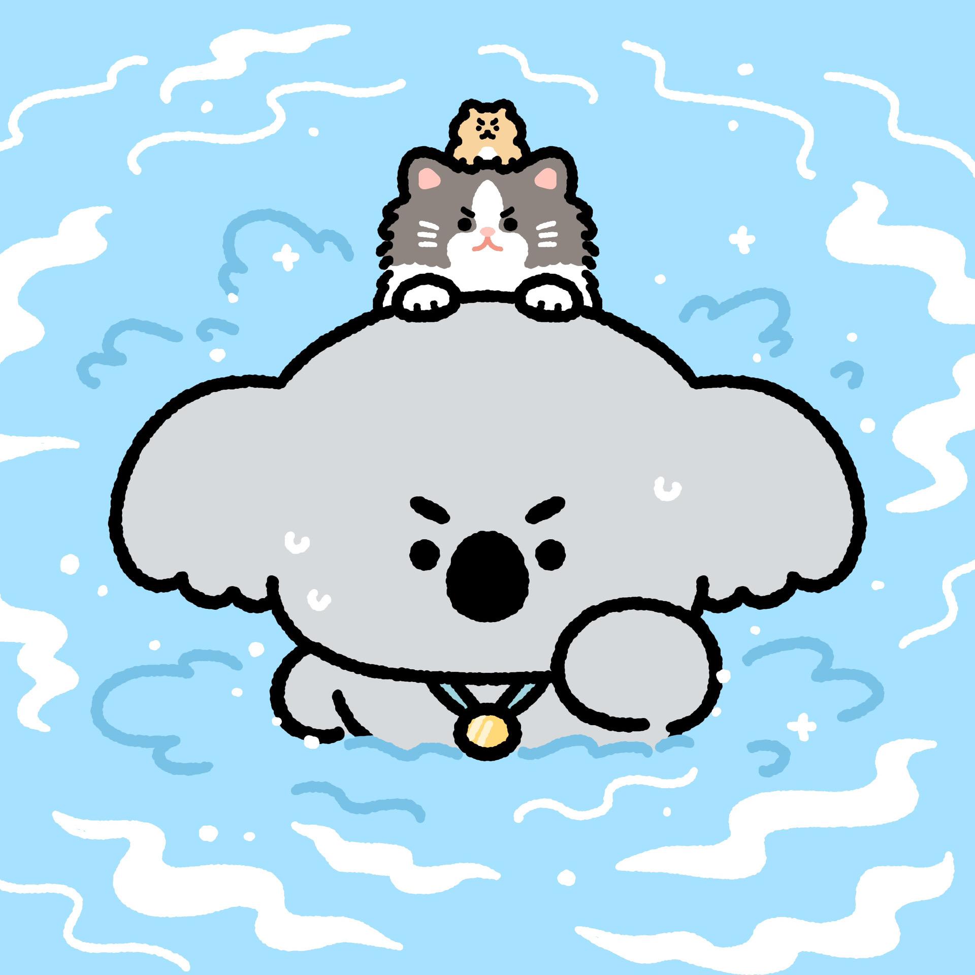 乐乐和他的猫和老鼠 summer和summer dinner哈哈哈 ...