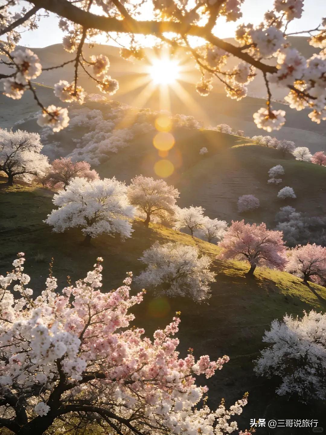 伊犁杏花开｜赴一场天山下的春日盛宴
 
春风拂过天山，伊犁的春天便如约而至。吐尔