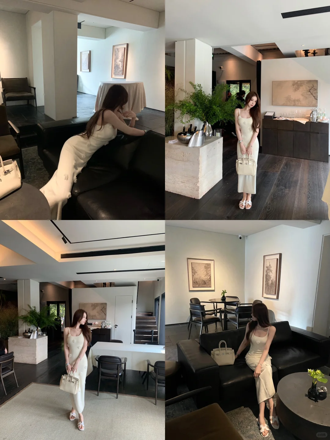 穿吊带长裙怎么拍？