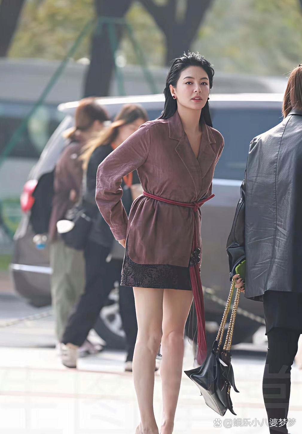 张雨绮，感觉线下真人更好看