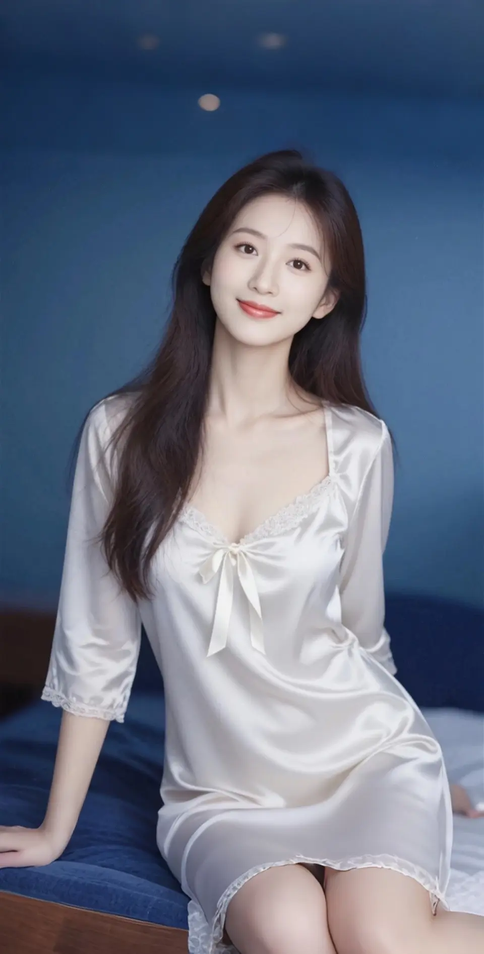 AI扩图 AI仰视特写大片