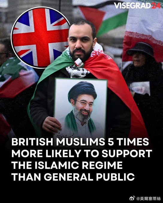 人口結構的改變，英國正在把自己變成了一個穆斯林國家。英國智庫政策交流（Polic