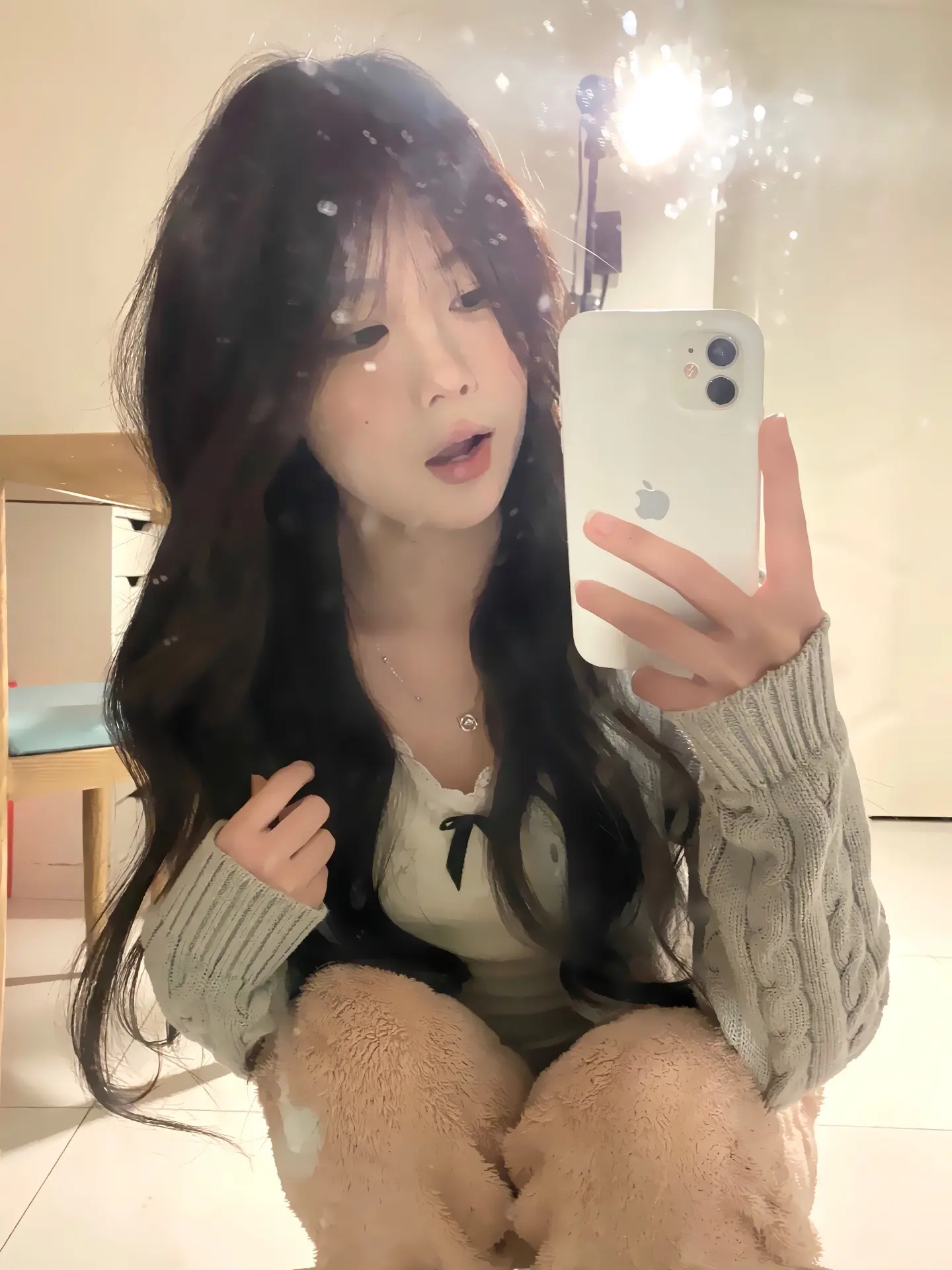 拜托  让幸福降临我身边
