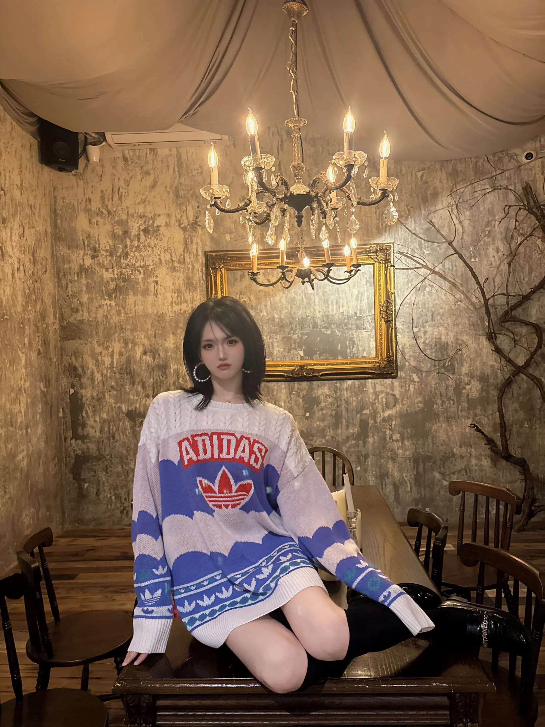 大美女 甜妹 长发男生